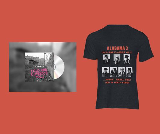 Alabama 3 - CD & T-Shirt Cold War Bundle
